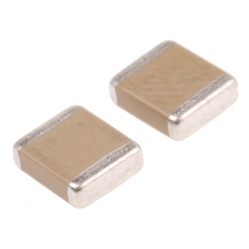 2 pcs - Murata 100nF Multilayer Ceramic Capacitor MLCC, 1kV dc V, ±10% , SMD
