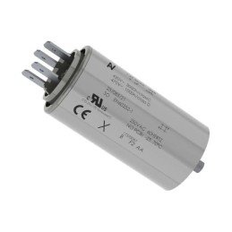 2 pcs - KEMET C27 Polypropylene Film Capacitor, 470V ac, ±5%, 10μF, Through Hole