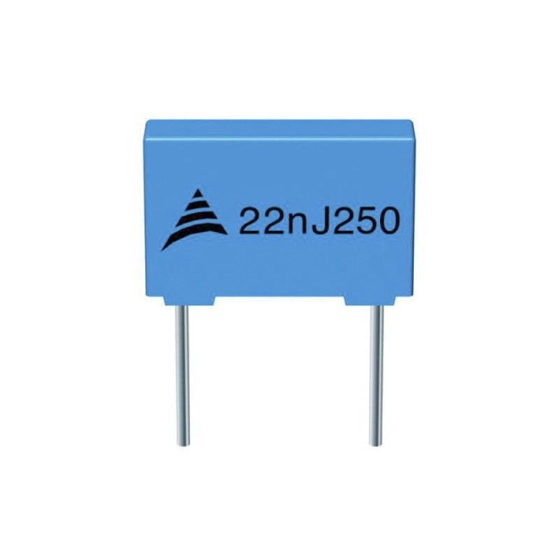 20 pcs - EPCOS B32520 Polyester Film Capacitor, 63 V ac, 100 V dc, ±5%, 330nF, Through Hole