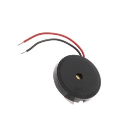10 pcs : PT-1303T - BUZZER PIEZO 5V 13MM FLANGE