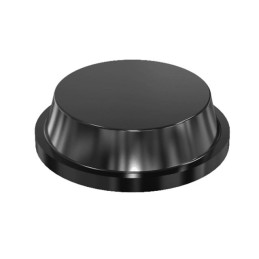 10 pcs : 51 - NON-SKID FEET BLK