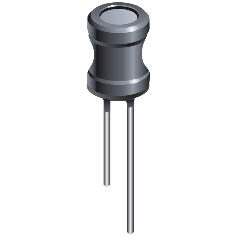 20 pcs - Bourns 220 μH ±10% Ferrite DR Leaded Inductor, Max SRF:Minimum of 3MHz, Q:20, 240mA Idc, 900mΩ Rdc, RLB