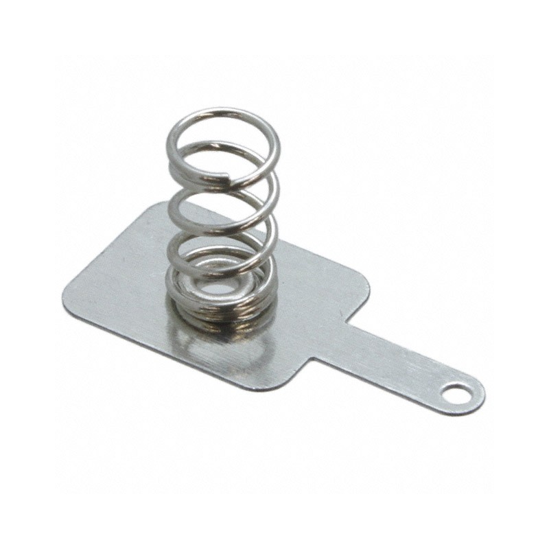 10 pcs : SN-T5-1 - BATT CNTCT SPRING AA SOLDER LUG