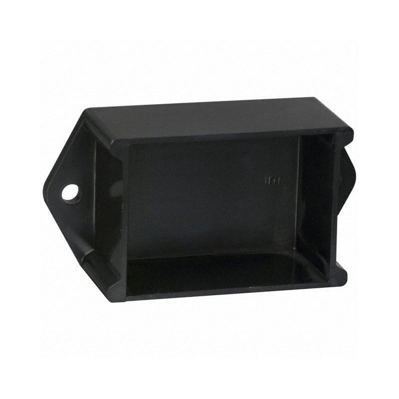10 pcs : PB-1558-BF - BOX ABS BLACK 2'L X 1.5'W