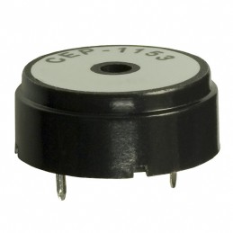 10 pcs : CEP-1153 - BUZZER PIEZO 10V 17MM TH