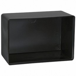 10 pcs : PB-1559 - BOX ABS BLACK 3'L X 2'W