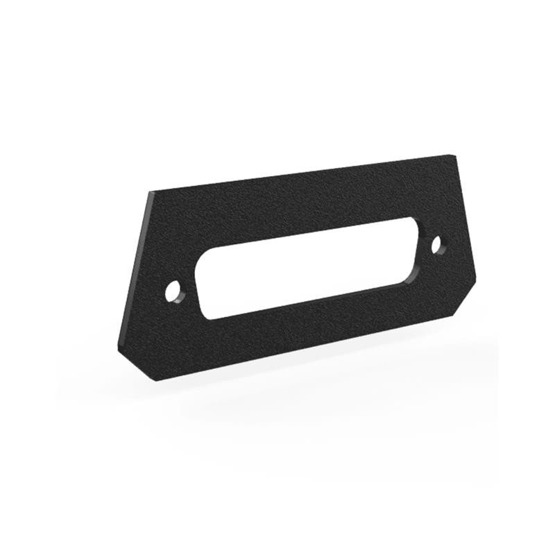 10 pcs : 2005DB25 - END PANEL W/DB25 FOR A-21 BLK