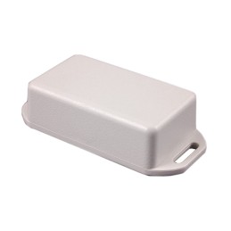 10 pcs : 1551HFLGY - BOX ABS GRAY 2.36'L X 1.38'W