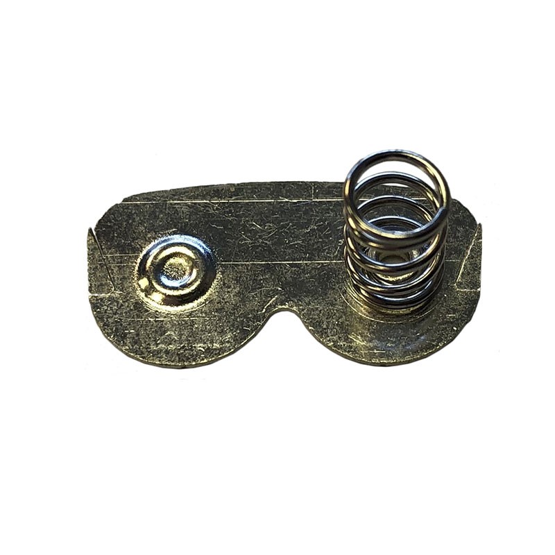 10 pcs : BK-6180 - BATTERY CONT SPRING AAA 2 CELL