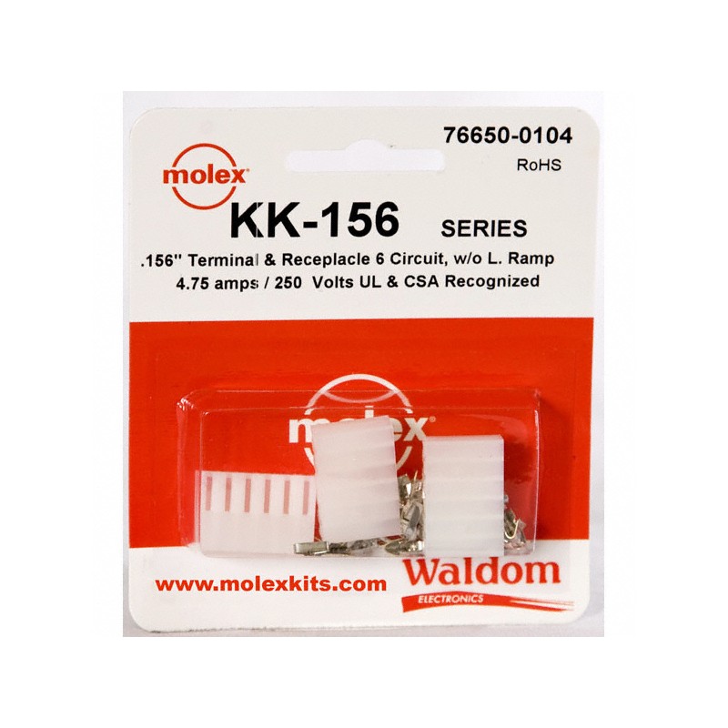 10 pcs : 0766500104 - KIT .156 KK SERIES 6 CIRC