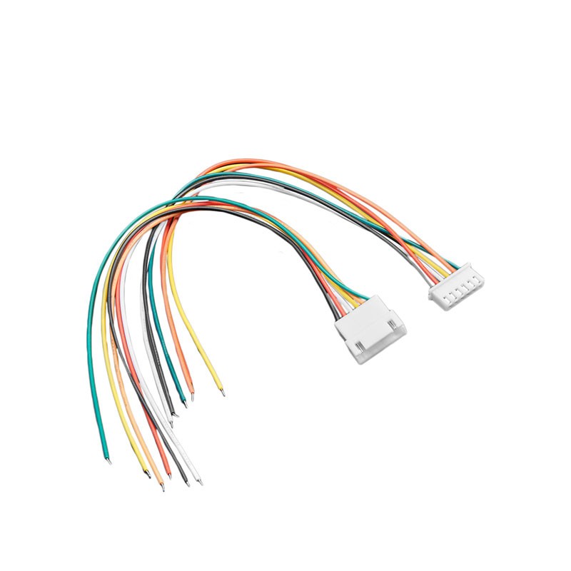 10 pcs : 4876 - 2.5MM PITCH 6-PIN CABLE MATCHING