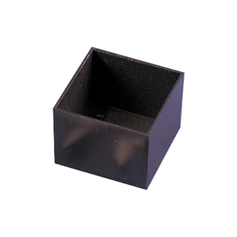 10 pcs : 1596B113 - BOX PLASTIC BLK 1.57'L X 1.57'W