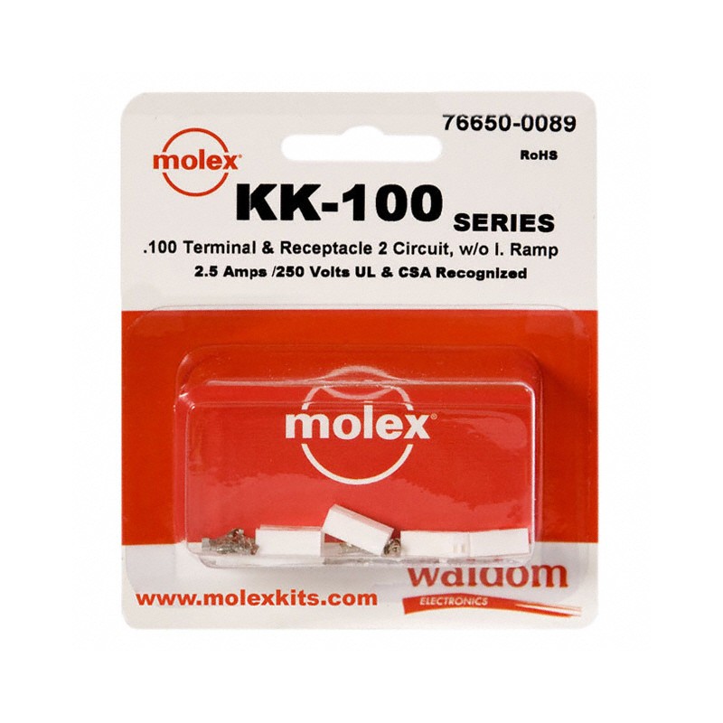 10 pcs : 0766500089 - KIT CONN .100 KK SERIES 2 CIRC