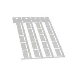 10 pcs : 86421010 - COMPONENT LABEL KSS 9X20MM, WHIT