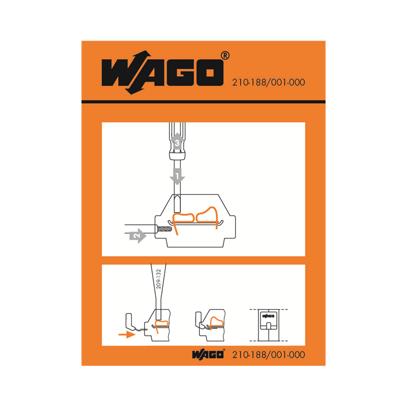 10 pcs : 210-188/001-000 - STICKERS FOR OPERATING INSTRUCTI