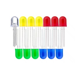 10 pcs : 333296 - 10MM LED DIODE PACK (13 PIECES)