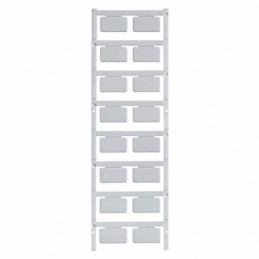 10 pcs : 1876770000 - LABEL ID/RATINGS 1.06'X0.59' WHT