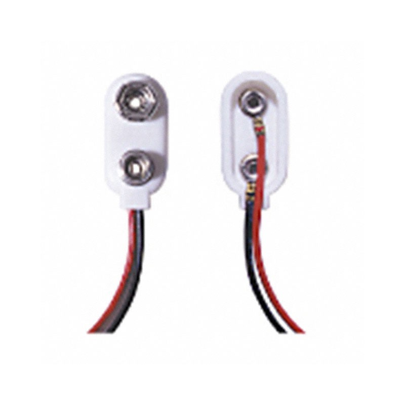 10 pcs : BS4I-MC - BATT CONN SNAP 9V 1 CEL 4' LEADS