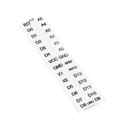 10 pcs : SWG-19631 - PIN MAP STICKER FOR ATMEGA328 WI