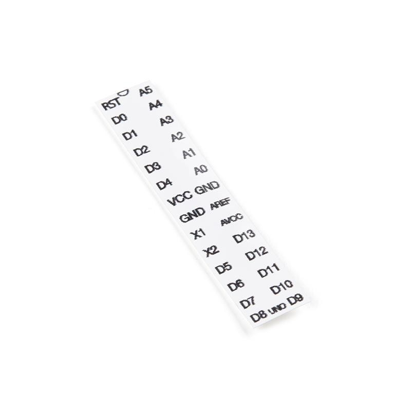 10 pcs : SWG-19631 - PIN MAP STICKER FOR ATMEGA328 WI