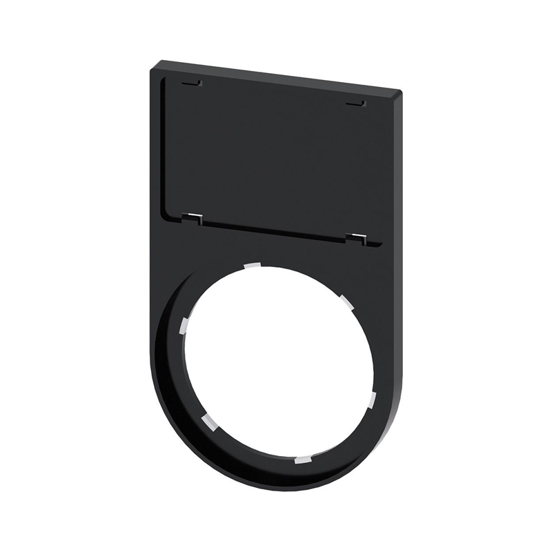 10 pcs : 3SU19000AS100AA0 - LABEL HOLDER, 17.5 X 27MM,ROUNDE