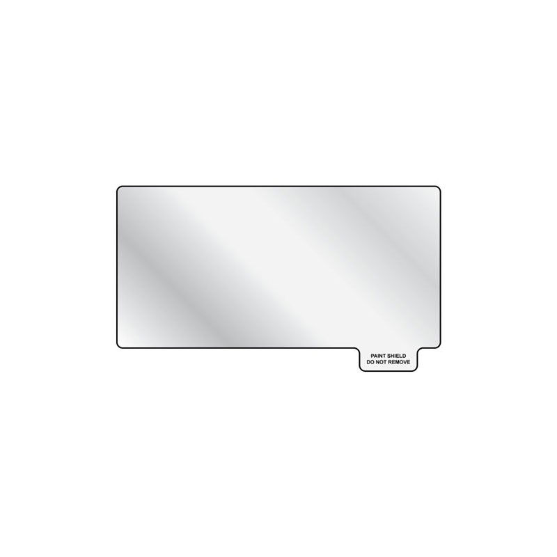 10 pcs : 596-00793 - PEEL-OFF PAINT SHIELD, UV STABLE