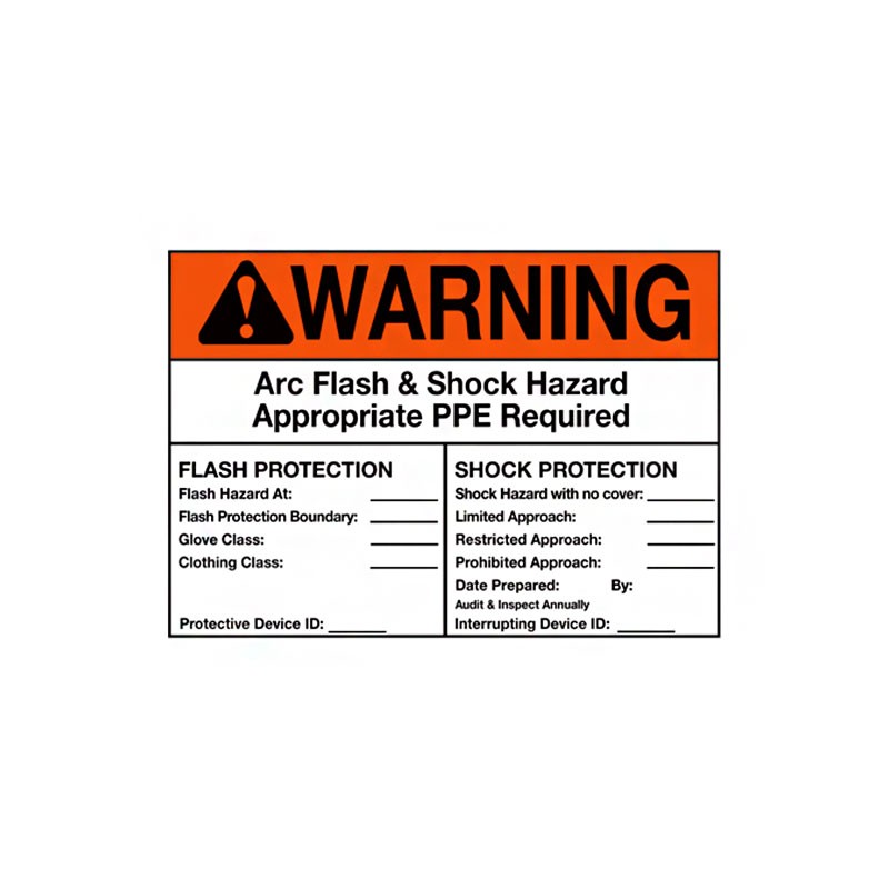 10 pcs : PVS0305W2101Y - SIGN ELECTRL WARN 5'X3.5'