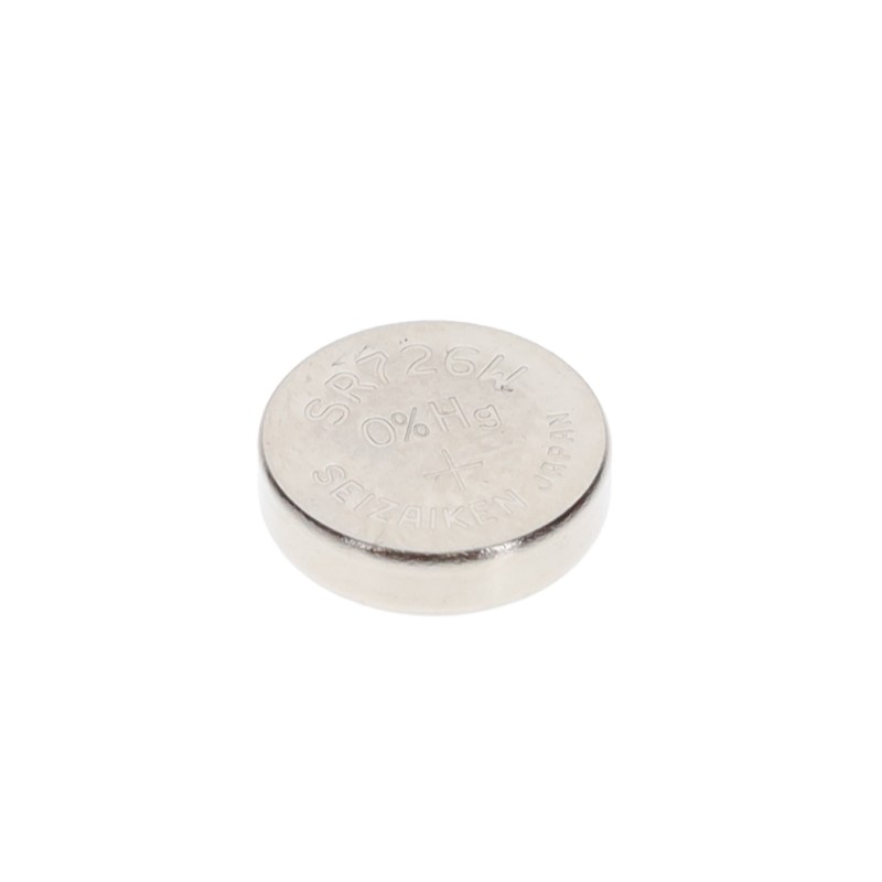 10 pcs : SR726W - BATT SILVER OX 1.55V COIN 7.9MM