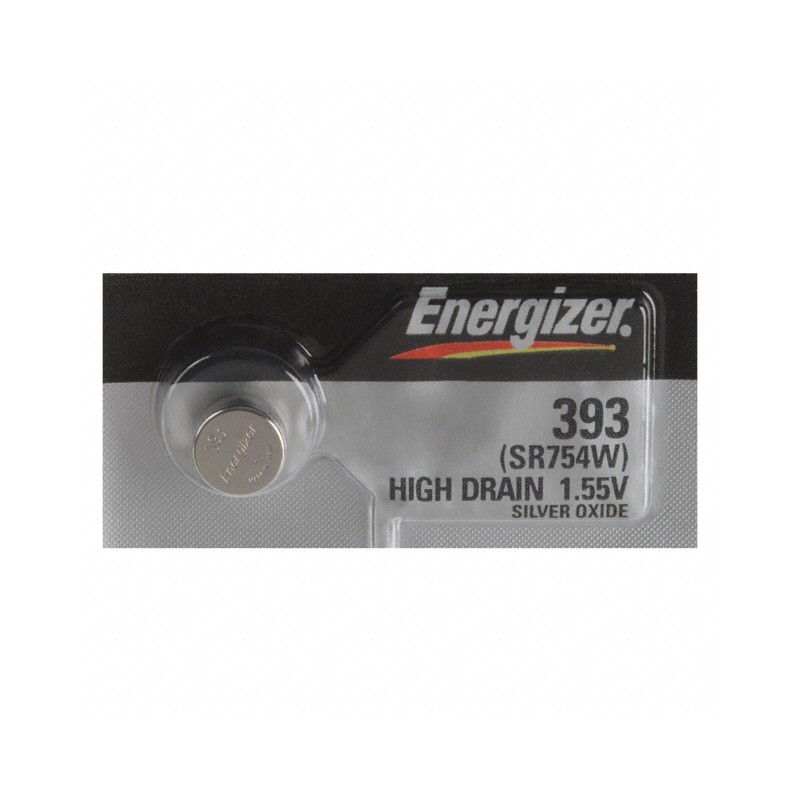 10 pcs : 393-309TZ - BATT SILVER OX 1.55V COIN 7.9MM