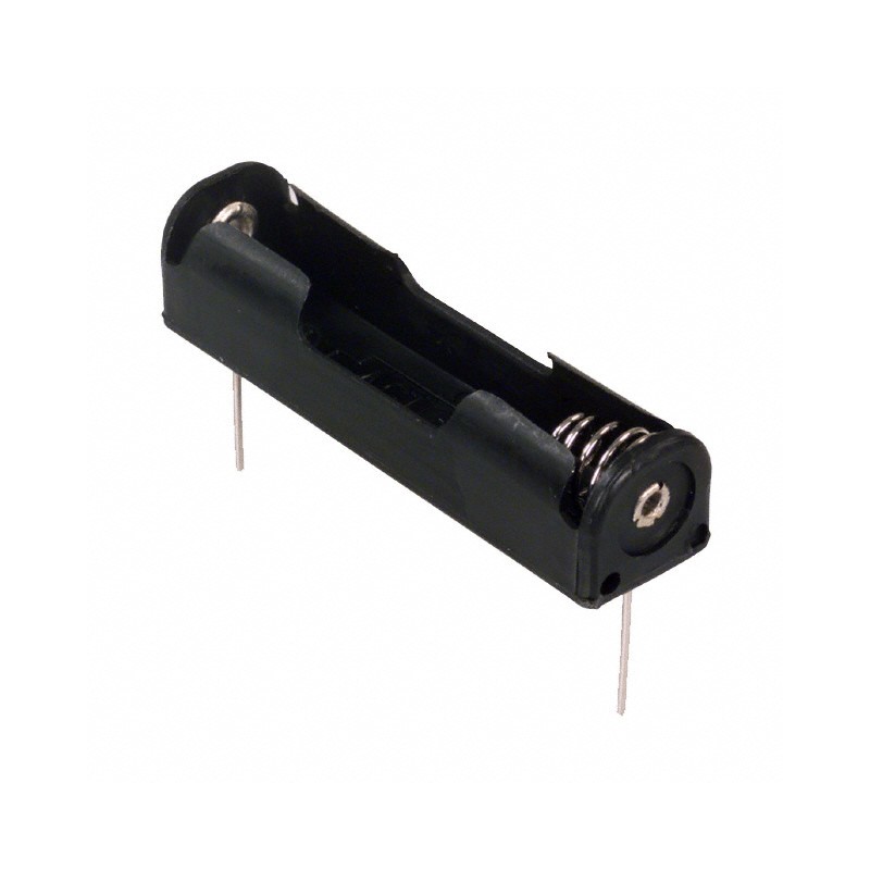 10 pcs : 2466 - BATTERY HOLDER AAA 1 CELL PC PIN