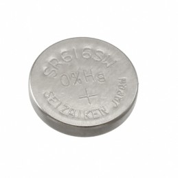 10 pcs : SR616SW - BATT SILVER OX 1.55V COIN 6.8MM
