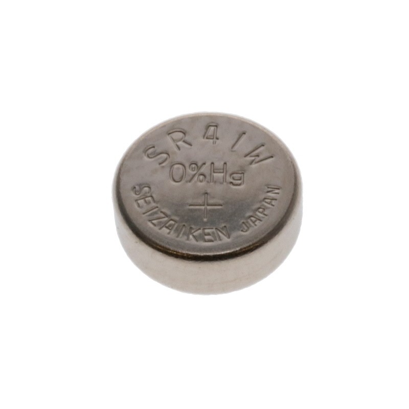 10 pcs : SR41W - BATT SILVER OX 1.55V COIN 7.9MM