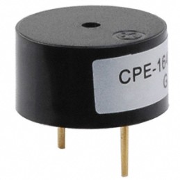 10 pcs : CPE-164 - BUZZER PIEZO 10V 13.7MM TH