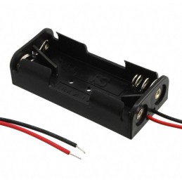 10 pcs : HH-3630 - BATT HOLDER AAA 2 CELL 6' LEADS