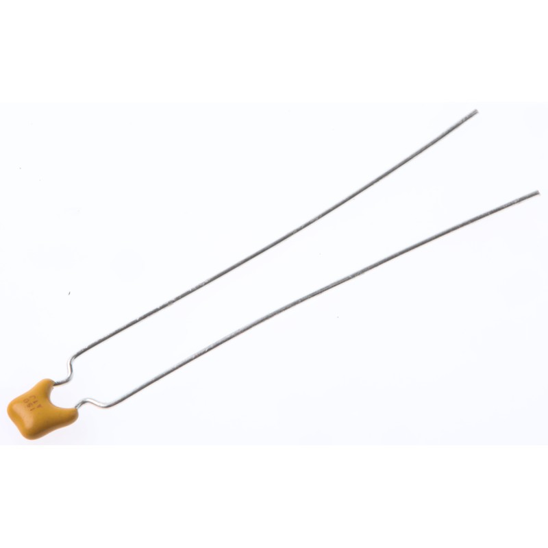 25 pcs - KYOCERA AVX 15pF Multilayer Ceramic Capacitor MLCC, 100V dc V, ±5% , Through Hole