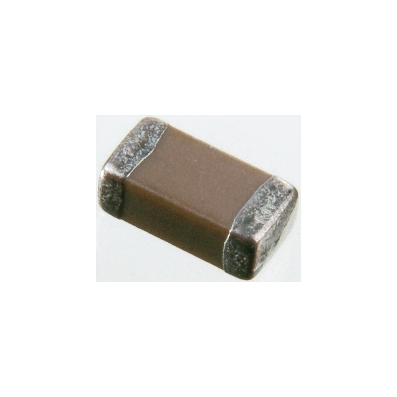 25 pcs - KYOCERA AVX 100nF Multilayer Ceramic Capacitor MLCC, 50V dc V, ±10% , SMD