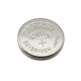 10 pcs : SR512SW - BATT SILVER OX 1.55V COIN 5.8MM