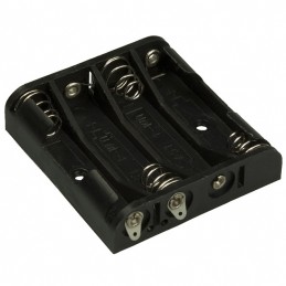 10 pcs : BC4AAAL - BATT HLDR AAA 4 CELL SOLDER LUG