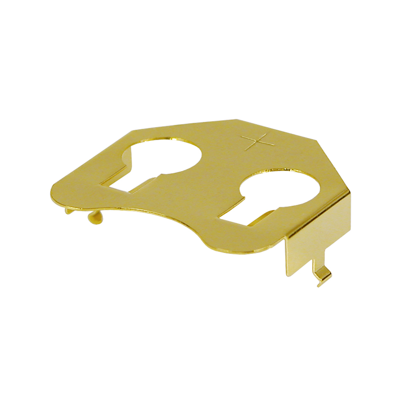 10 pcs : BK-888-G-TR - BATT RETAIN COIN 1 CELL PC PIN