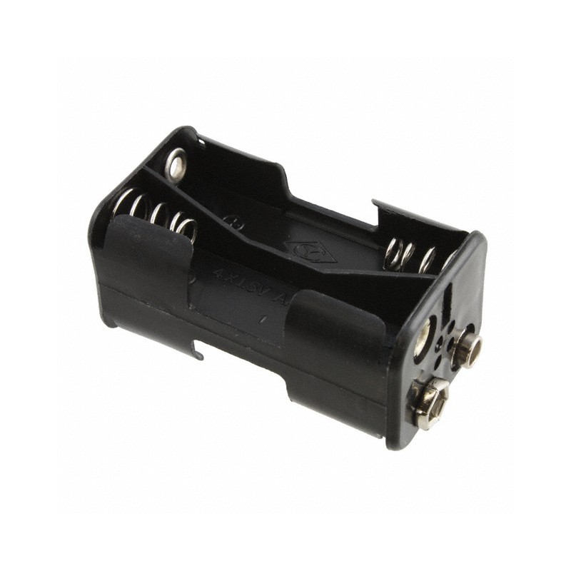 10 pcs : BH24AASF - BATT HOLDER AA 4 CELL SNAP