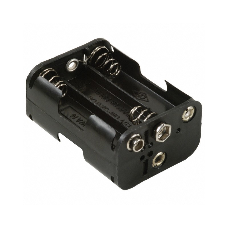 10 pcs : BH26AASF - BATT HOLDER AA 6 CELL SNAP