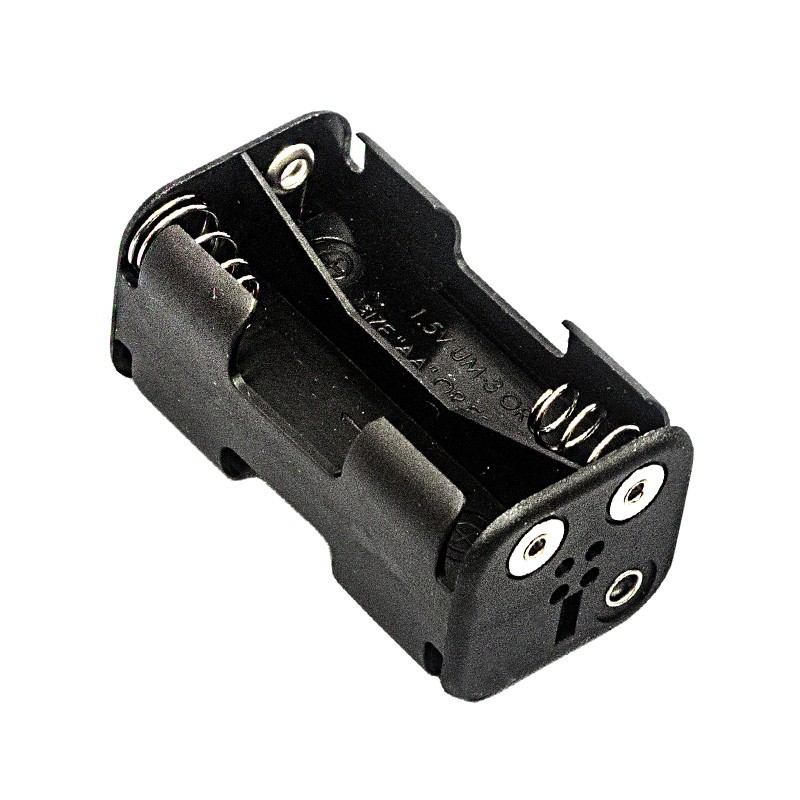 10 pcs : BH24AAB - BATTERY HOLDER AA 4 CELL