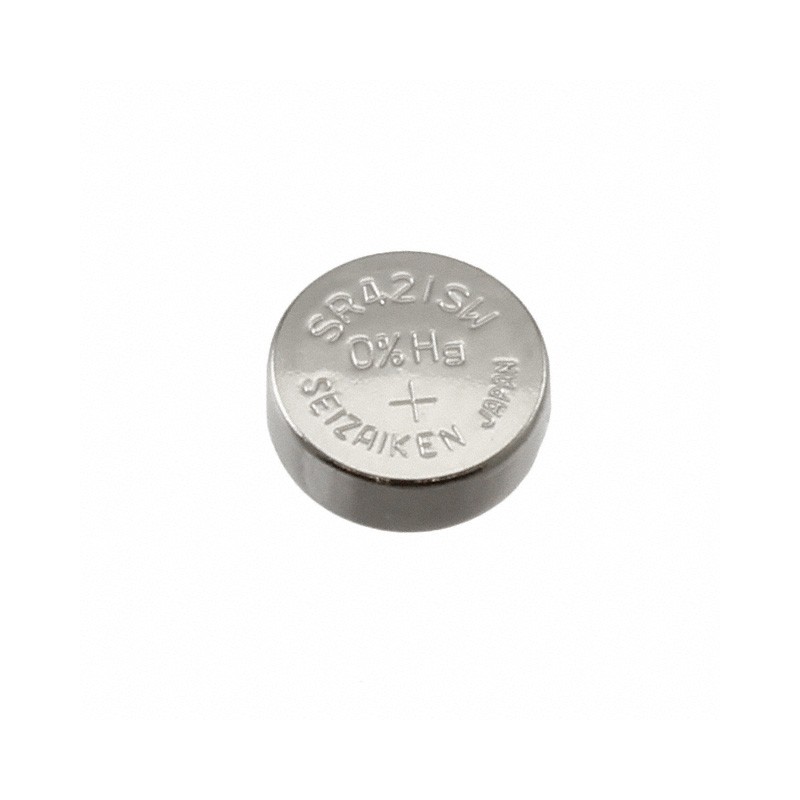 10 pcs : SR421SW - BATT SILVER OX 1.55V COIN 4.8MM