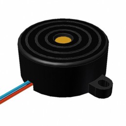 10 pcs : AT-3237-TF-LW140-R - BUZZER PIEZO 12V 32MM FLANGE