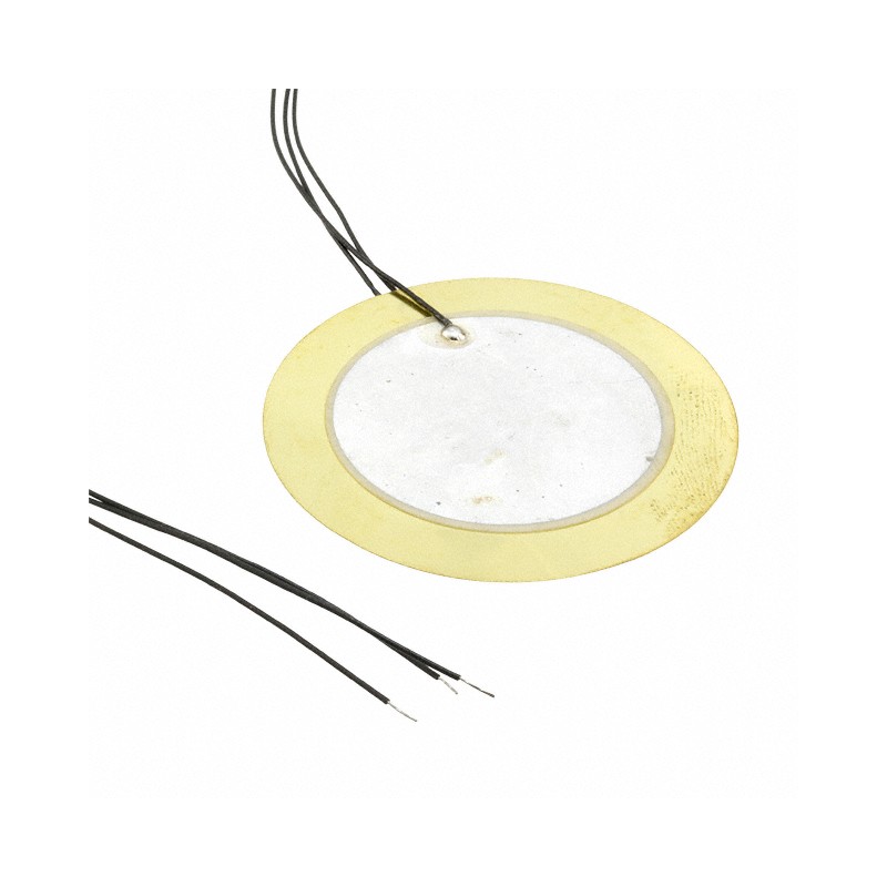 10 pcs : AB4113B-LW100-R - BUZZER ELEMENT STD 1.3KHZ 41MM