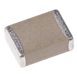 25 pcs - Vishay 1μF Multilayer Ceramic Capacitor MLCC, 50V dc V, ±10% , SMD