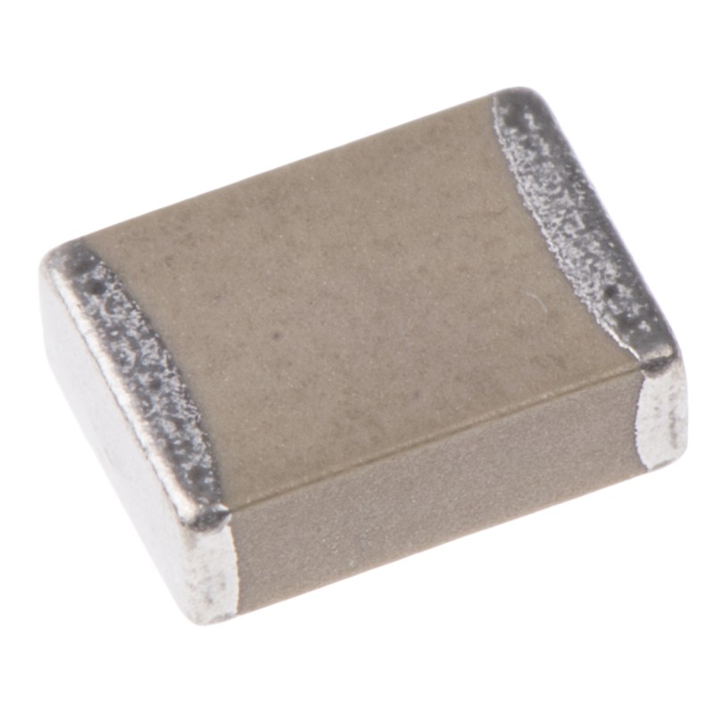 25 pcs - Vishay 1μF Multilayer Ceramic Capacitor MLCC, 50V dc V, ±10% , SMD