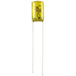 25 pcs - Nichicon YX Polyester Film Capacitor, 100V dc, ±10%, 22nF, Radial