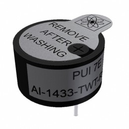 10 pcs : AI-1433-TWT-R - BUZZER PIEZO 12V 13.8MM TH
