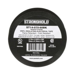 10 pcs : ST14-075-60BK - TAPE ELECTRICAL BLACK 3/4'X20YDS
